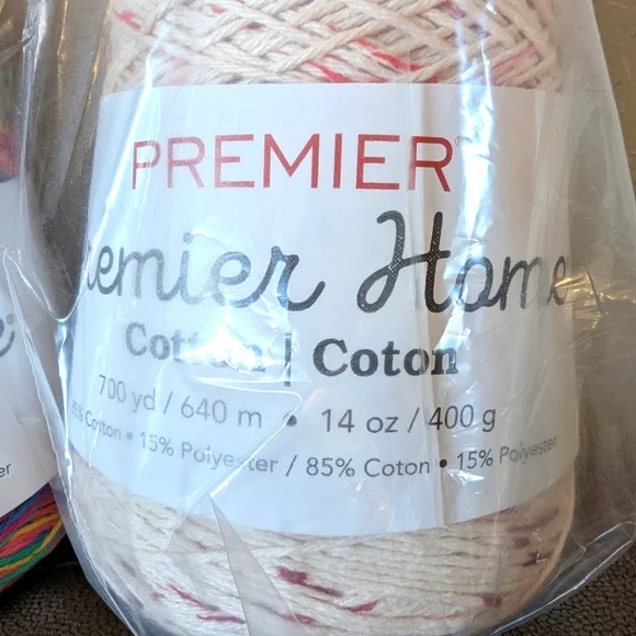 NEW 2, Premier Home Cotton yarn cones - Picture 3 of 11